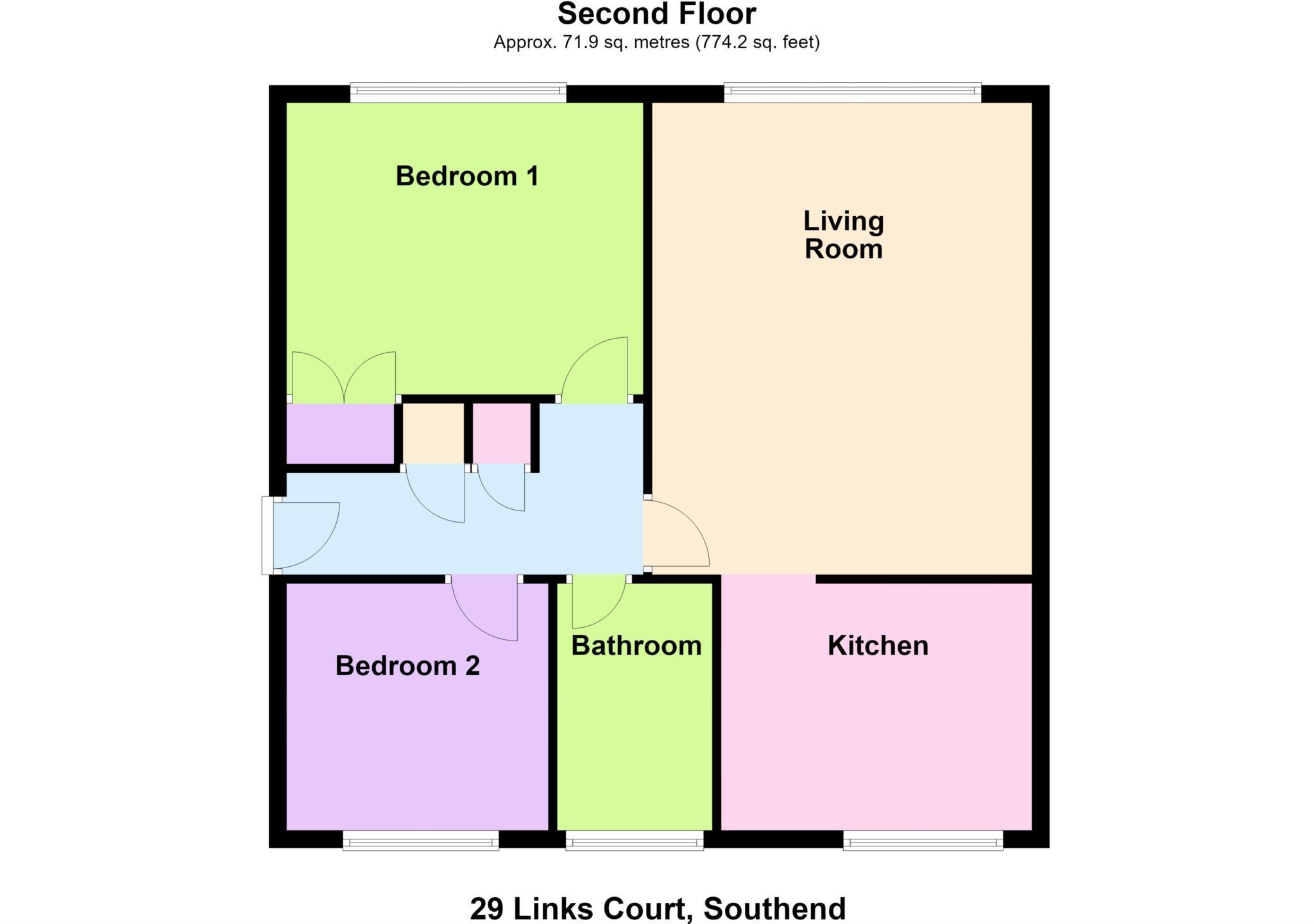 Links Court, Southend On Sea floorplan