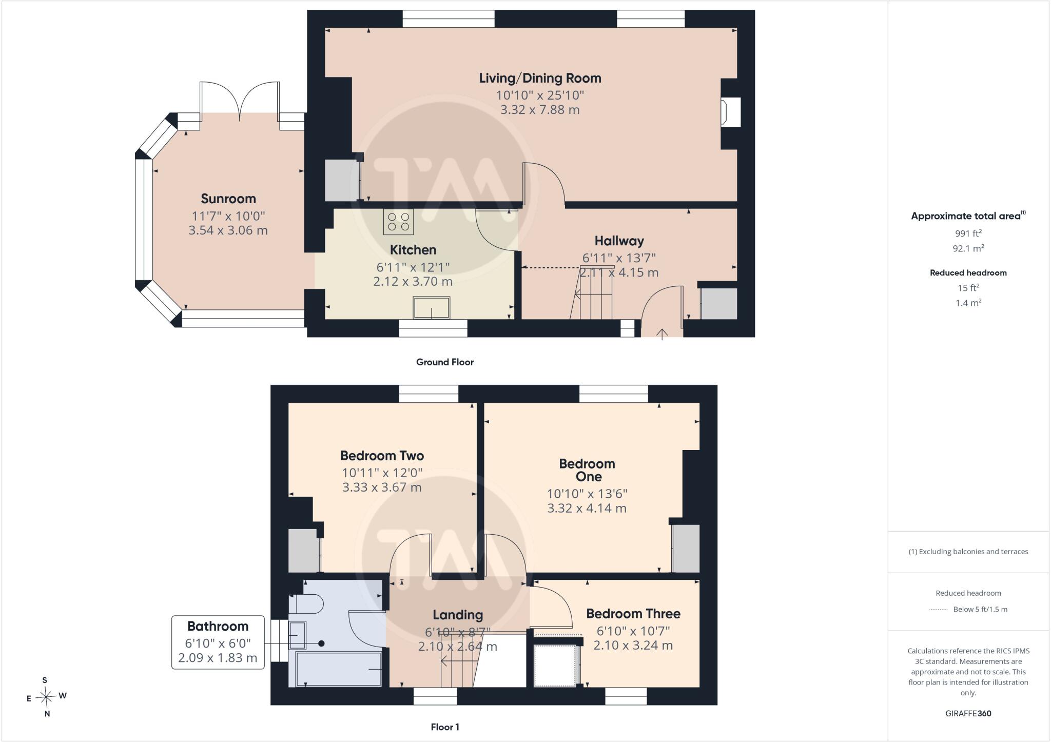 Latin Close, Offord Cluny, St. Neots, Cambridgeshire, PE19 floorplan
