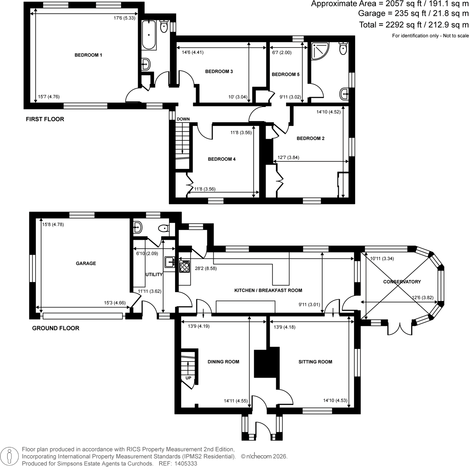 Blackhorse Road, Woking, GU22 floorplan