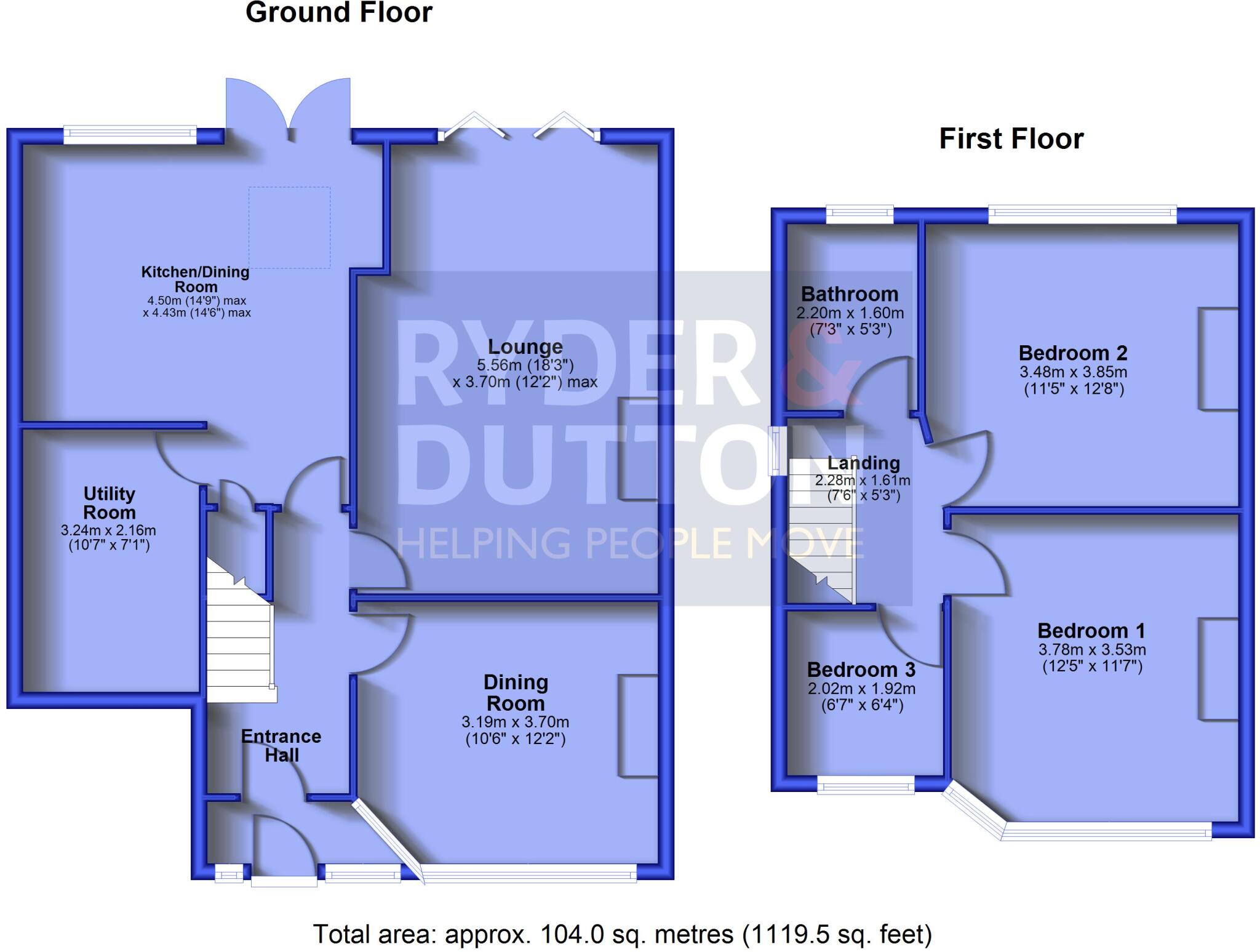 Nina Drive, Moston, Manchester, M40 floorplan