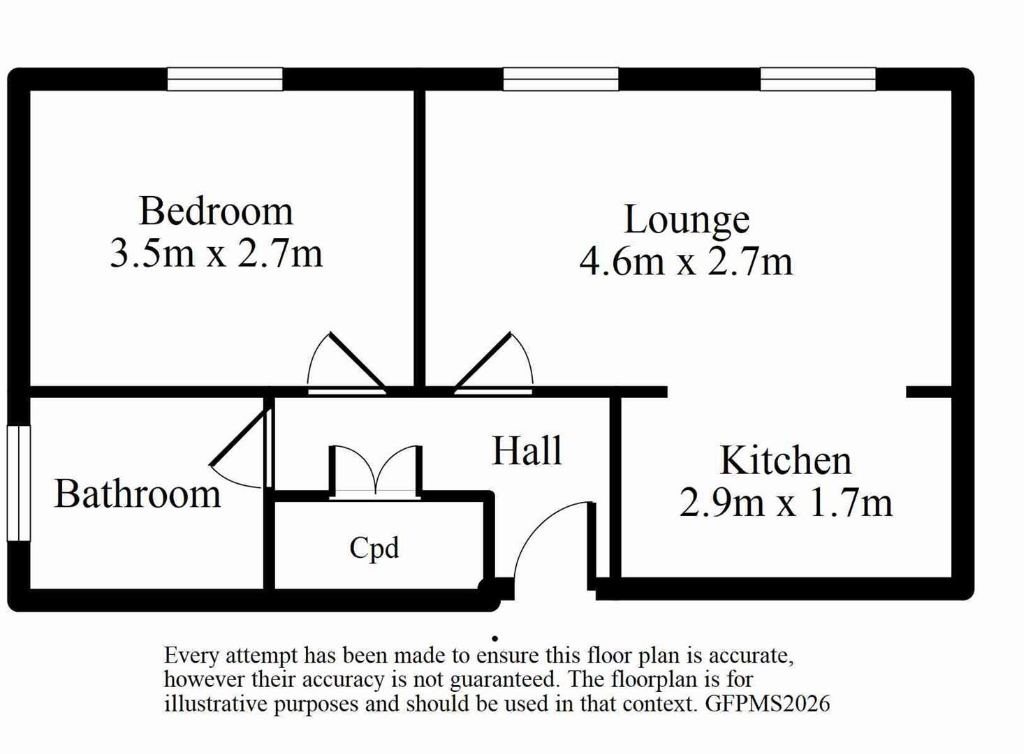 Baptist Fold, Queensbury, Bradford floorplan