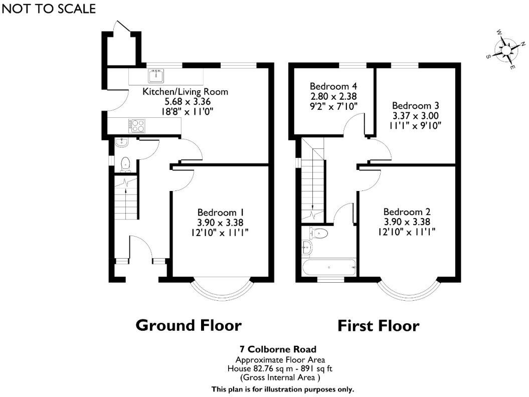 Colbourne Road, Hp13 floorplan