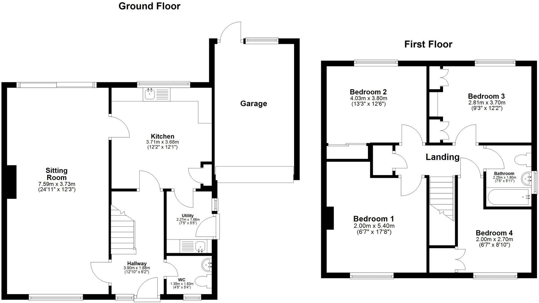 Pole Elm Close, Callow End, WR2 floorplan