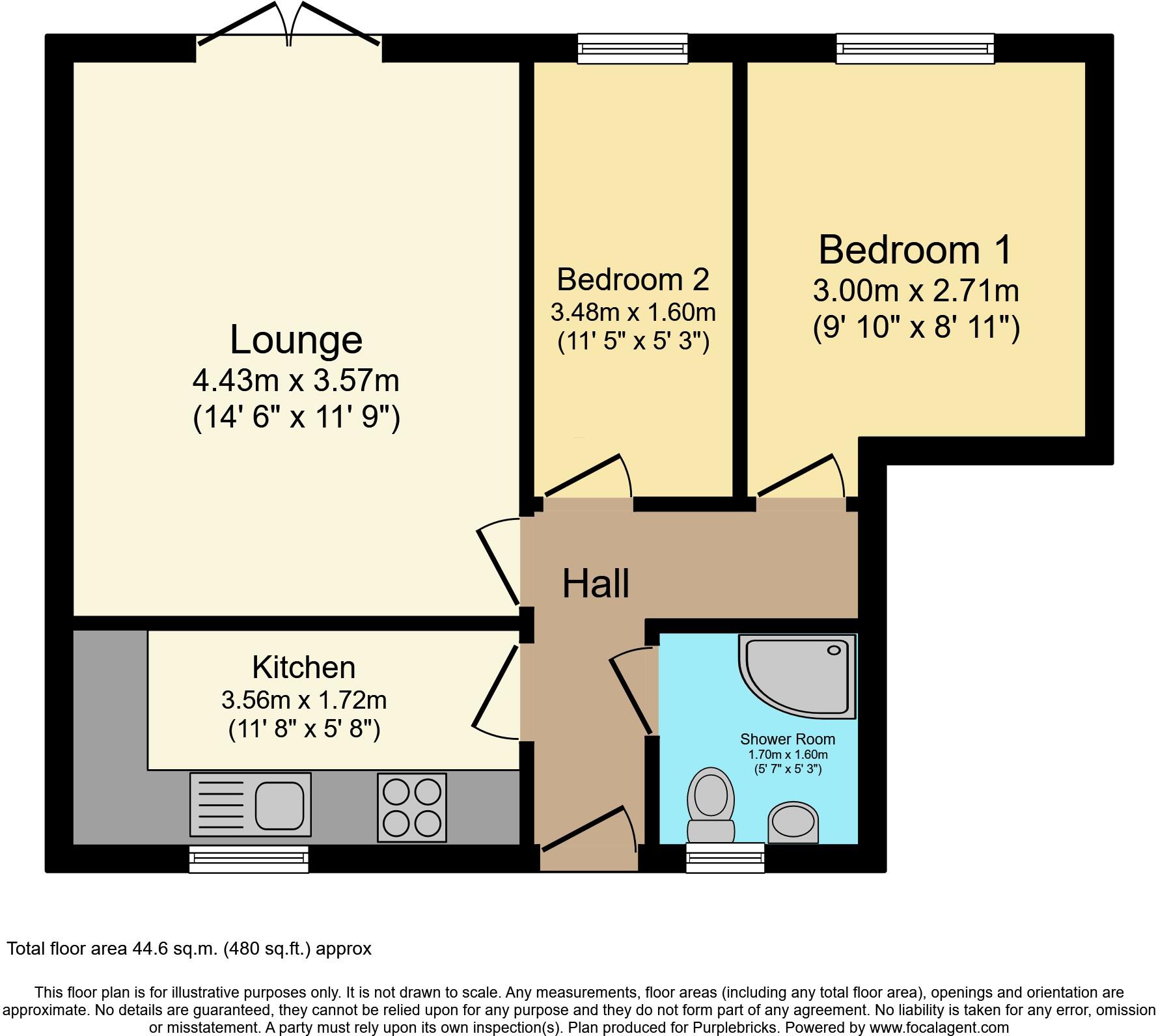 4, Rectory Close, Nantwich, CW5 floorplan