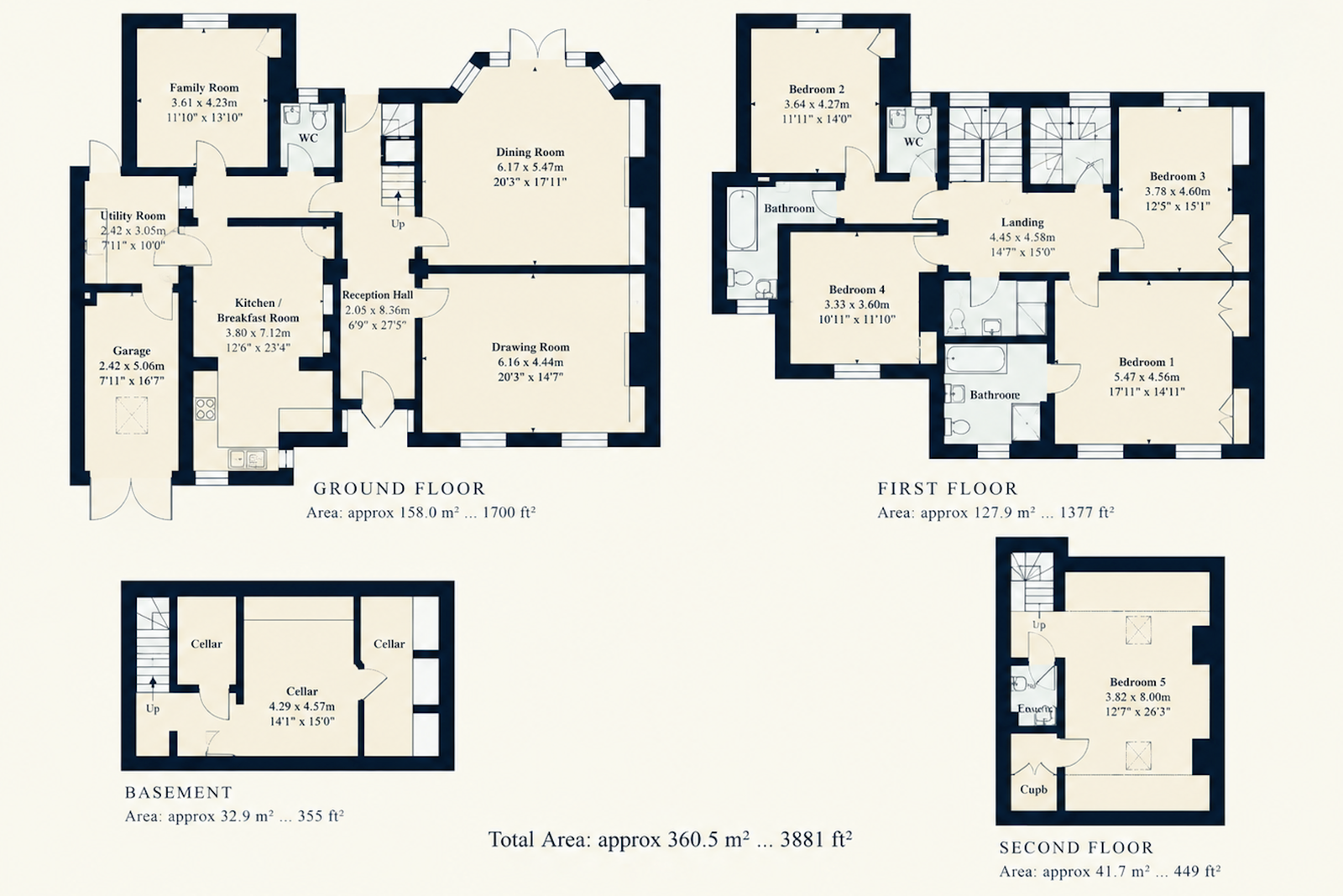 Chad Road, Edgbaston, Birmingham floorplan
