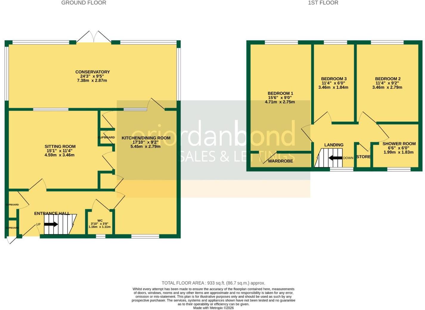 Flaxwell Court, Standens Barn, Northampton NN3 floorplan