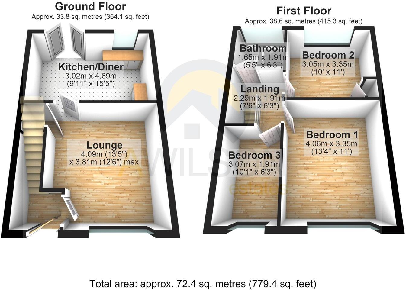 Sandringham Drive, Dukinfield floorplan
