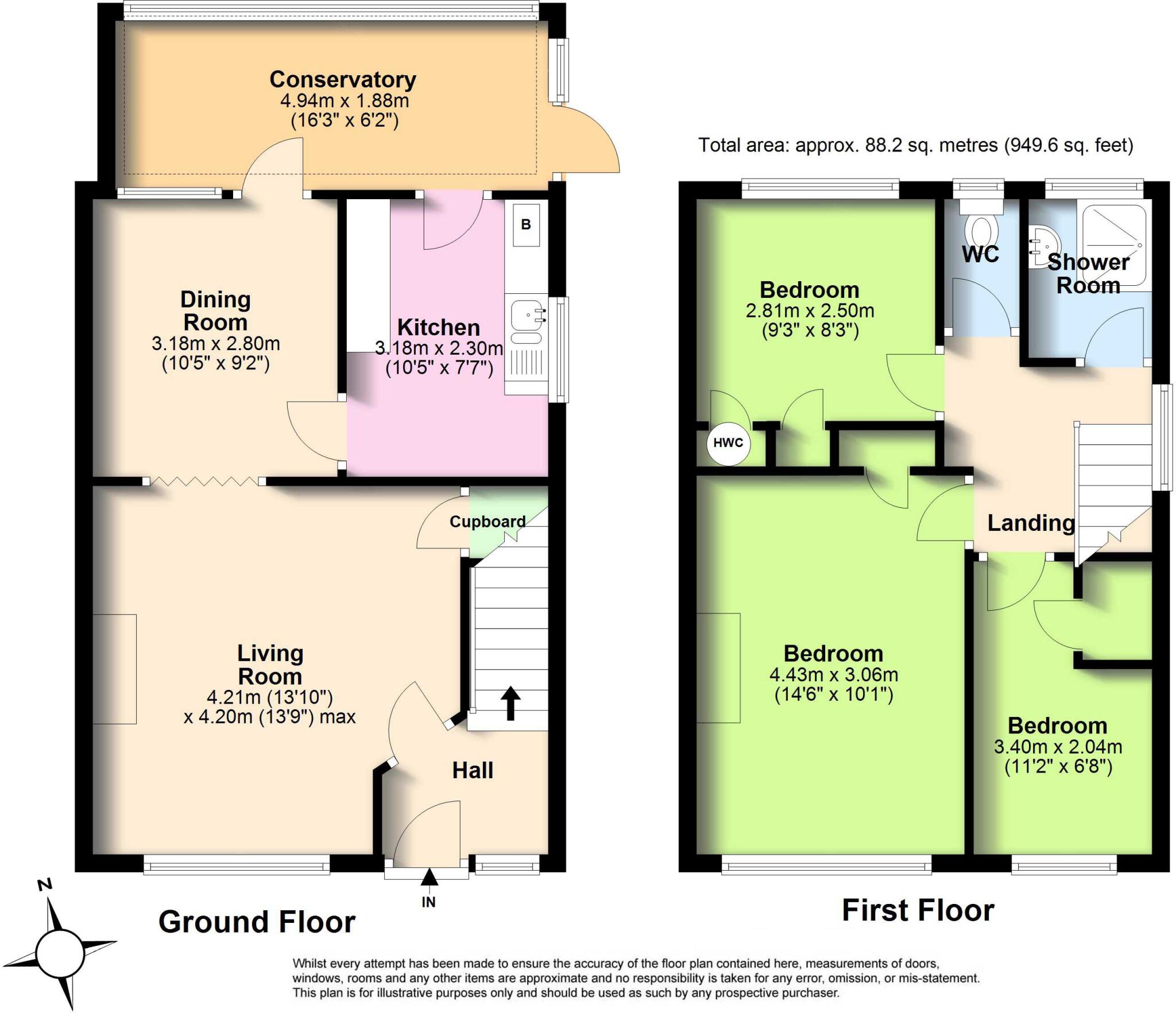 Ullswater Grove, Felpham, Bognor Regis, West Sussex, PO22 floorplan