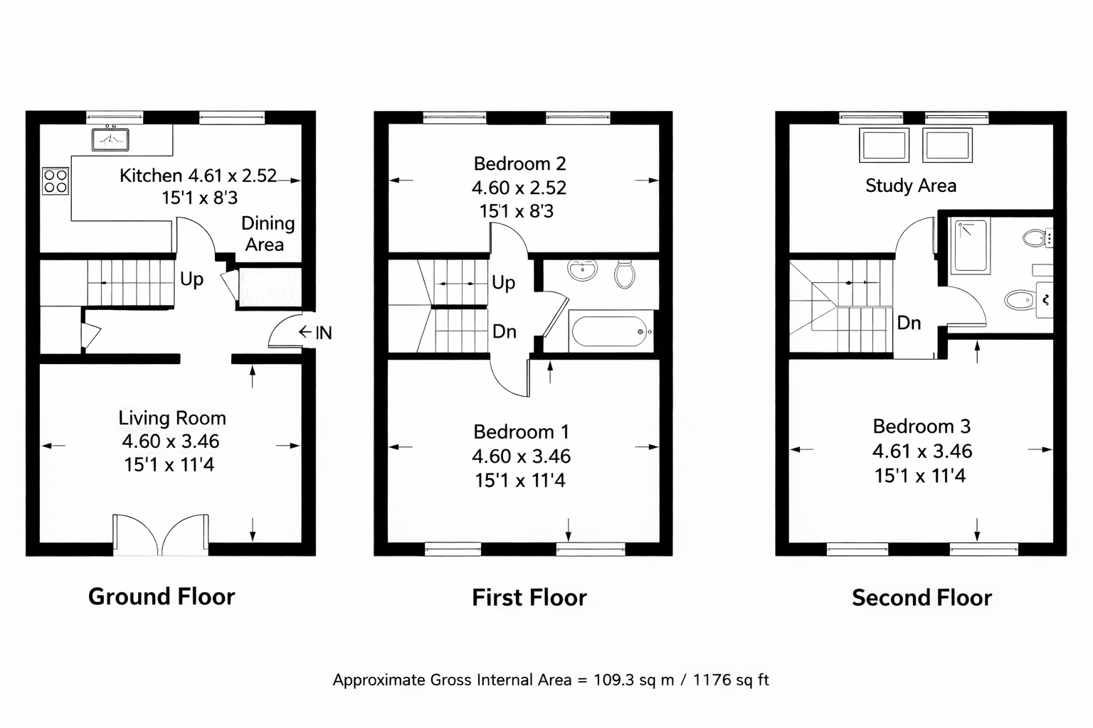 Romilly Crescent, Pontcanna, Cardiff, CF11 floorplan