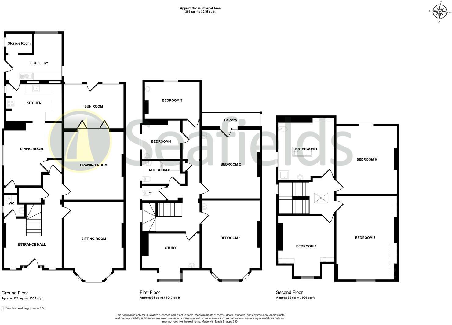 Dover Street, Ryde, PO33 2AQ floorplan