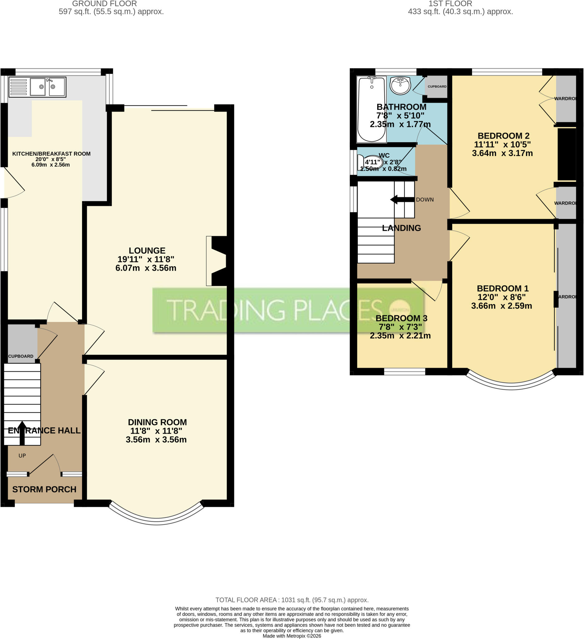 Guildford Road, Davyhulme, Manchester, M41 0SD floorplan