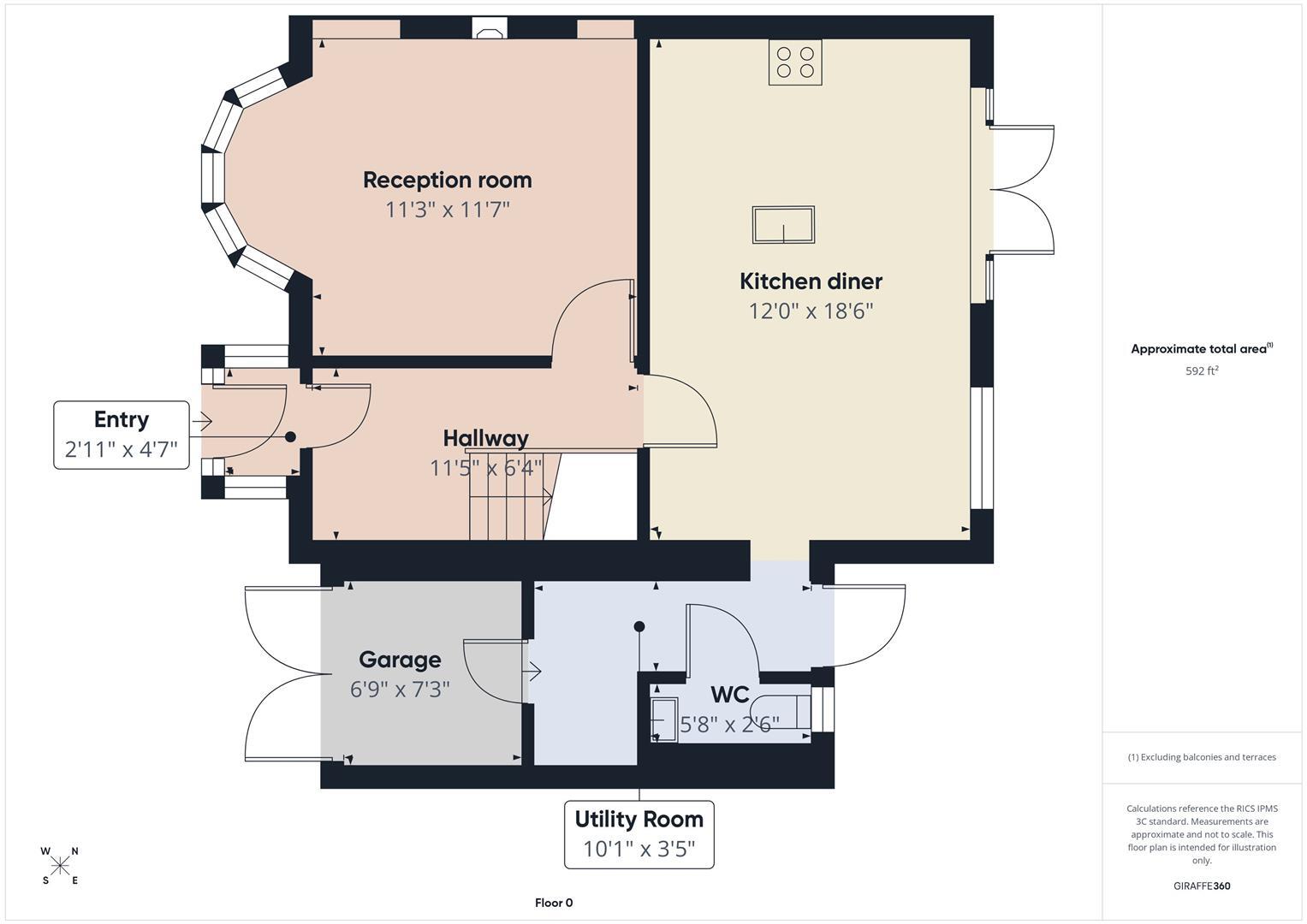 Windsor Road, Monkseaton floorplan