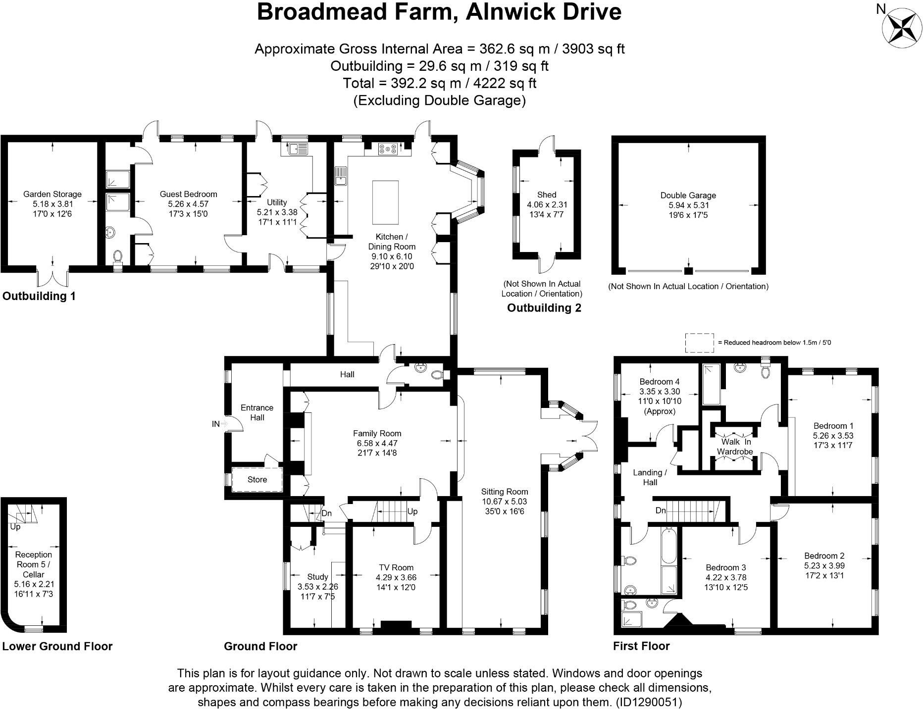 Long Marston, Tring, Hertfordshire, HP23 floorplan