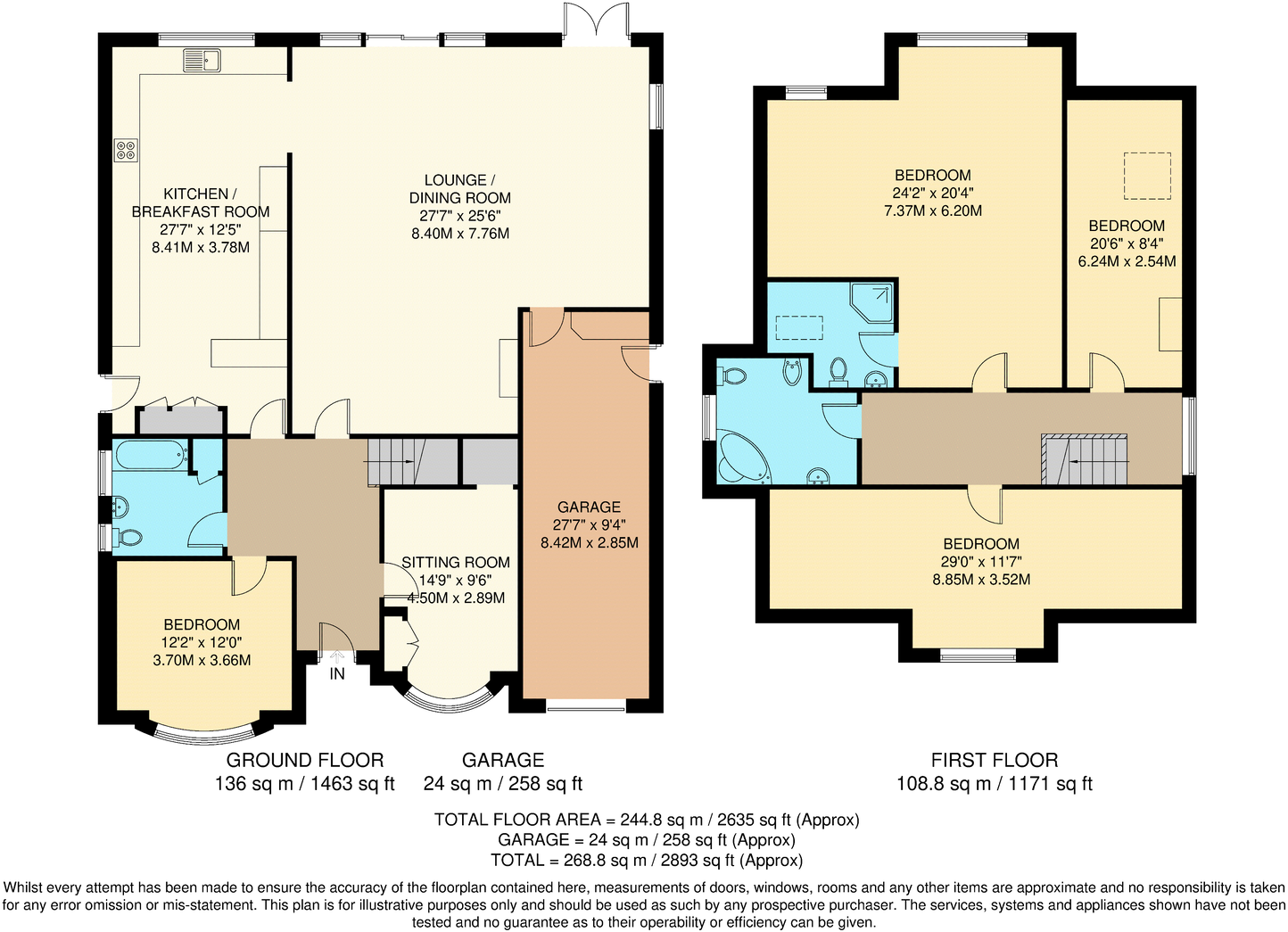 Tangier Way, Burgh Heath, Tadworth, Surrey, KT20 5LZ floorplan