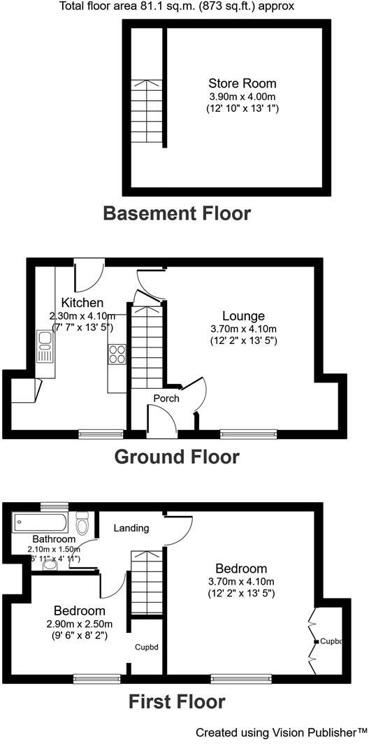 Bury Road, Haslingden, Rossendale floorplan