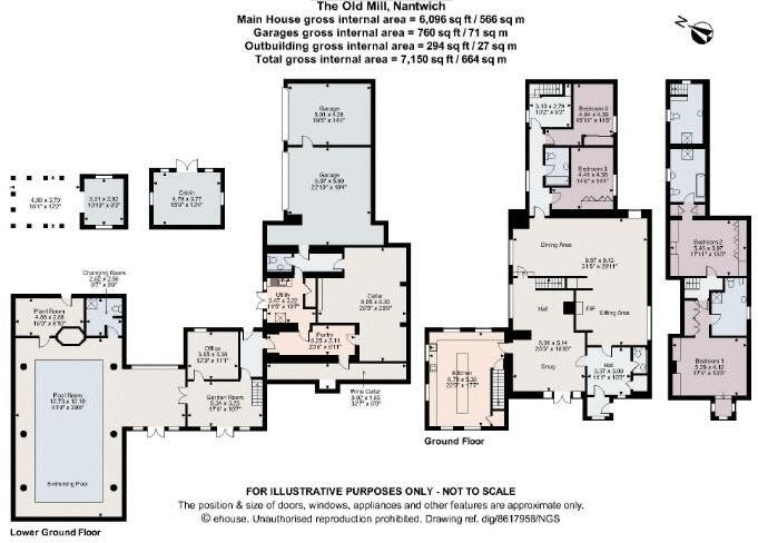 The Old Mill, Mill Lane, Doddington, Near Nantwich floorplan
