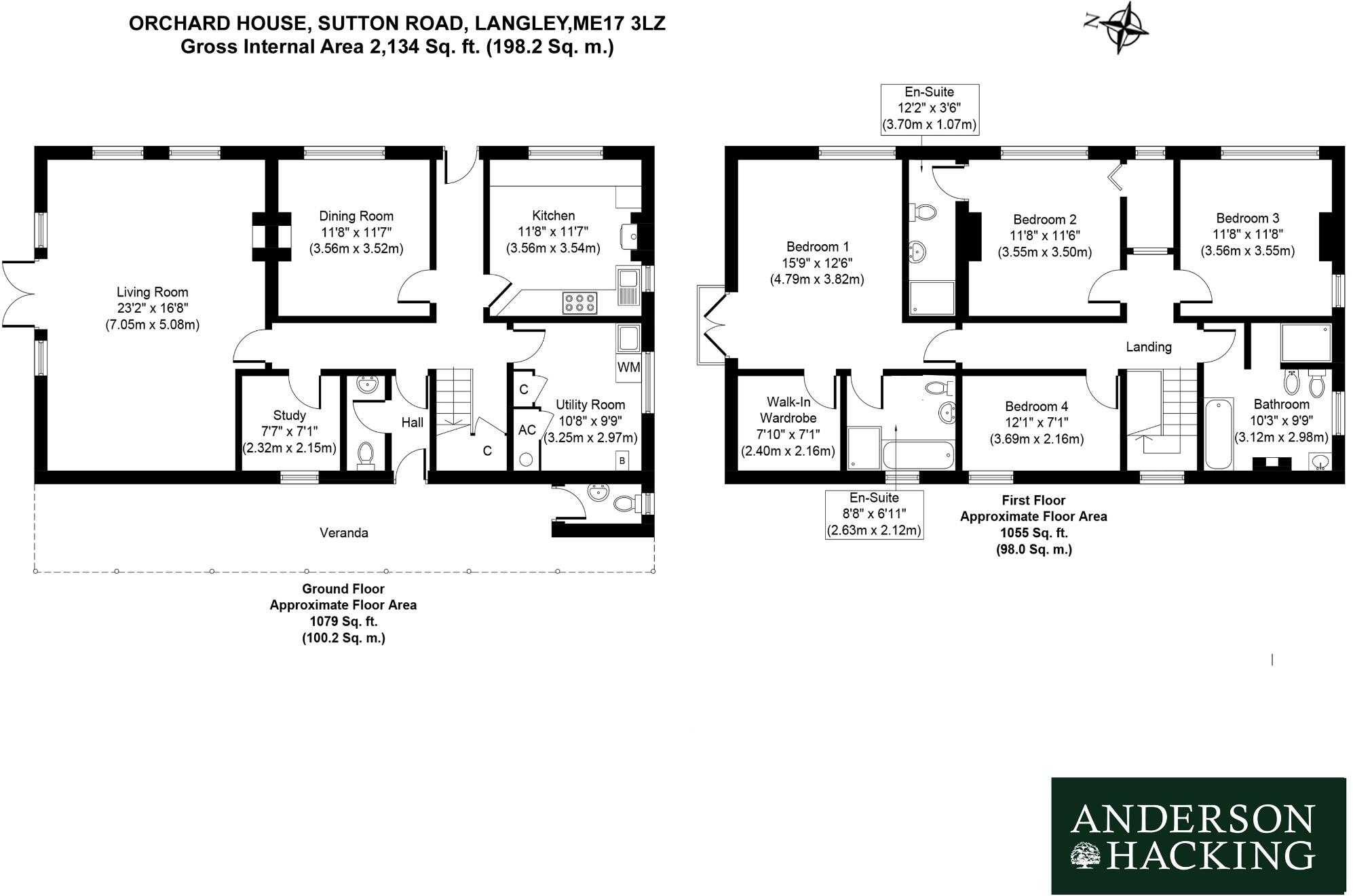 Sutton Road, Maidstone, Kent, ME17 floorplan