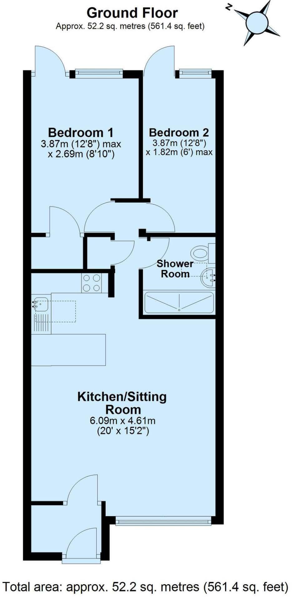 Cumber Close, Malborough floorplan