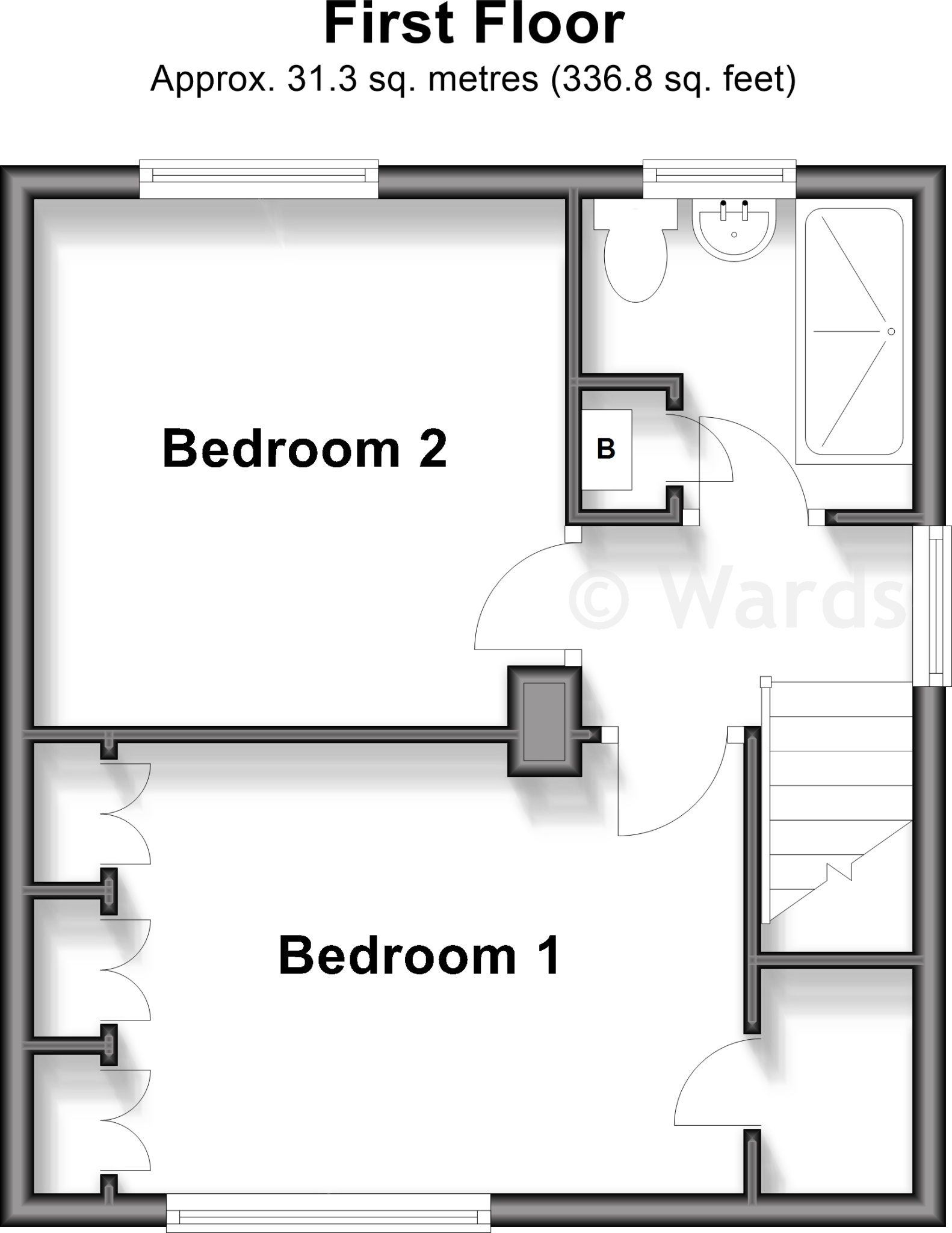 Union Road, Bridge, Canterbury, Kent floorplan