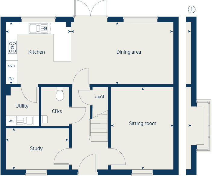 Flitwick Road,
Westoning,
Bedfordshire,
MK45 5JD floorplan