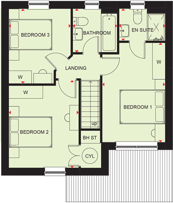 Bawtry Road,
Harworth,
South Yorkshire, 
DN11 9HA floorplan