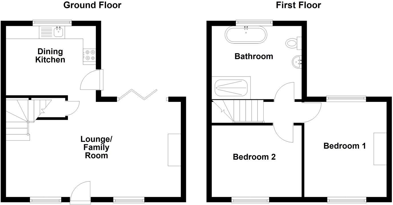 Main Road, Langley, Macclesfield floorplan