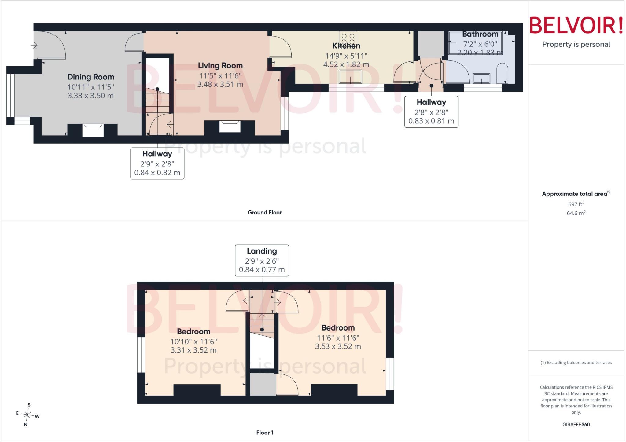 Oxford Road, May Bank, Newcastle Under Lyme, ST5 floorplan