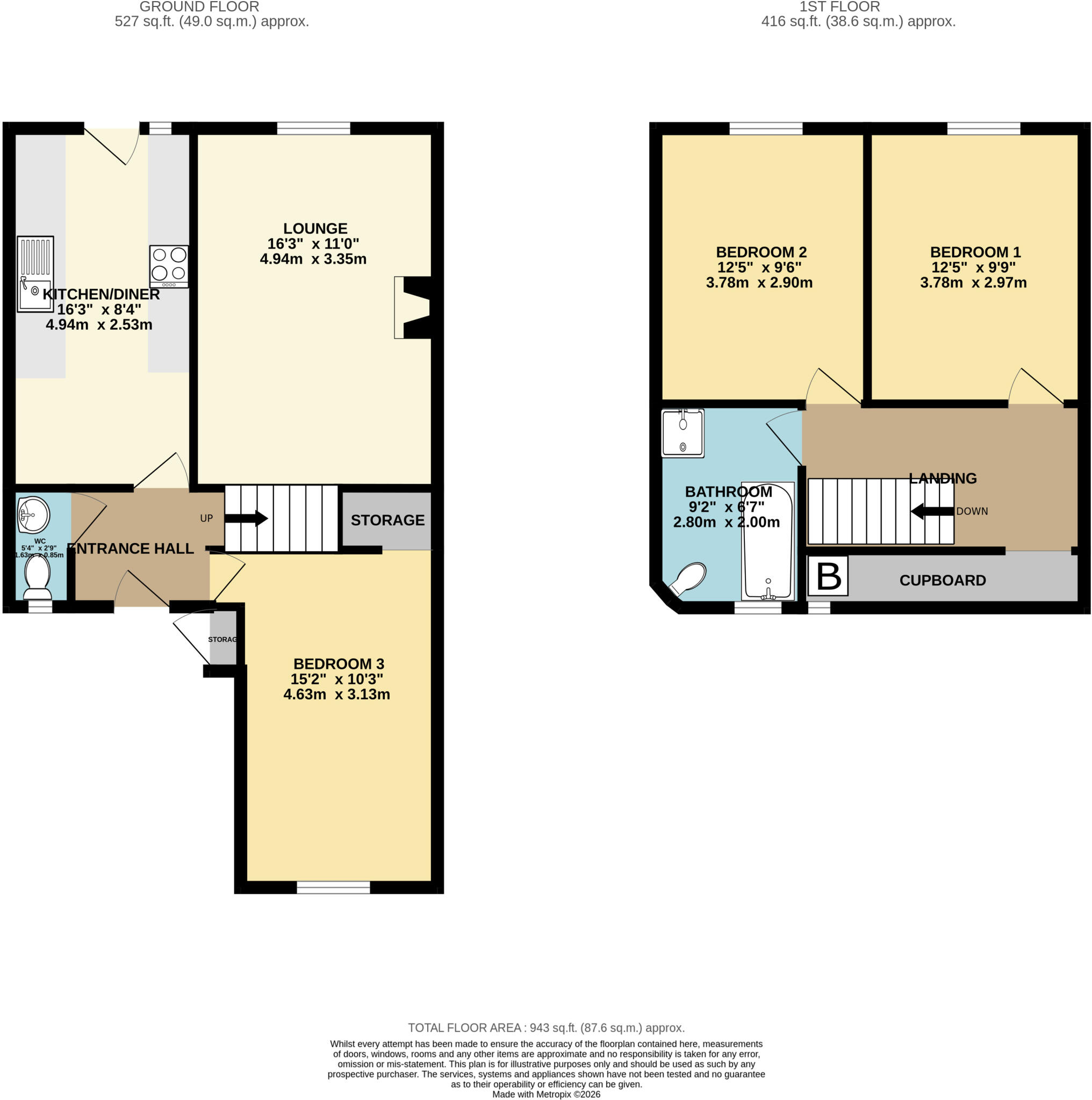 Baslow Road, Scunthorpe, DN15 floorplan