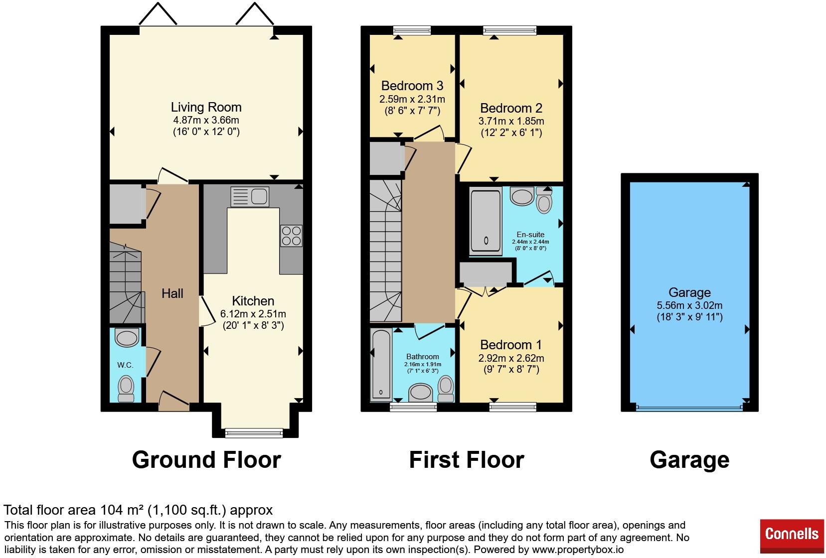 Braham Crescent, Leavesden, Watford floorplan