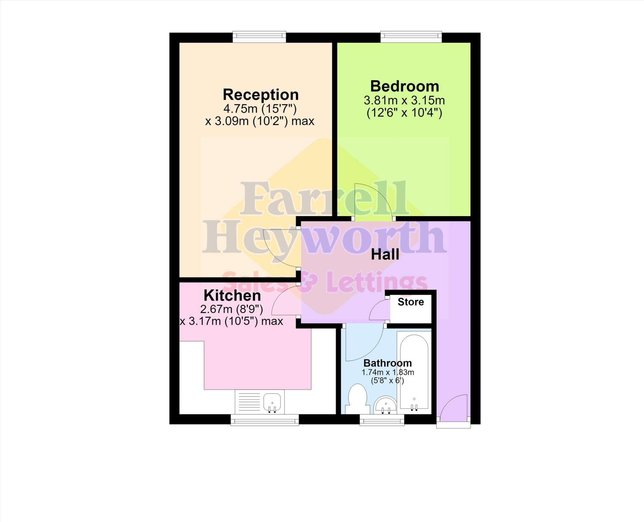 240 Tag Lane, Ingol, Preston floorplan