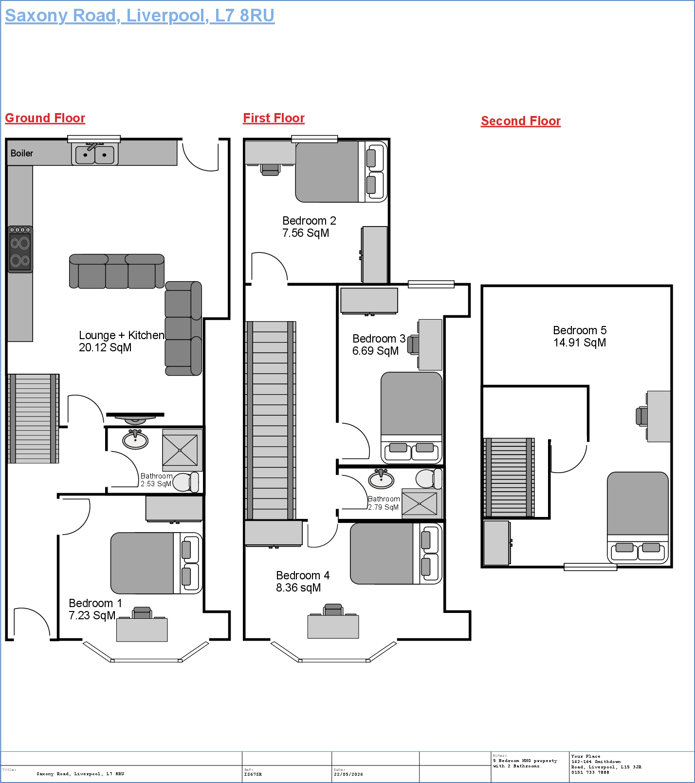Saxony Road, Liverpool floorplan