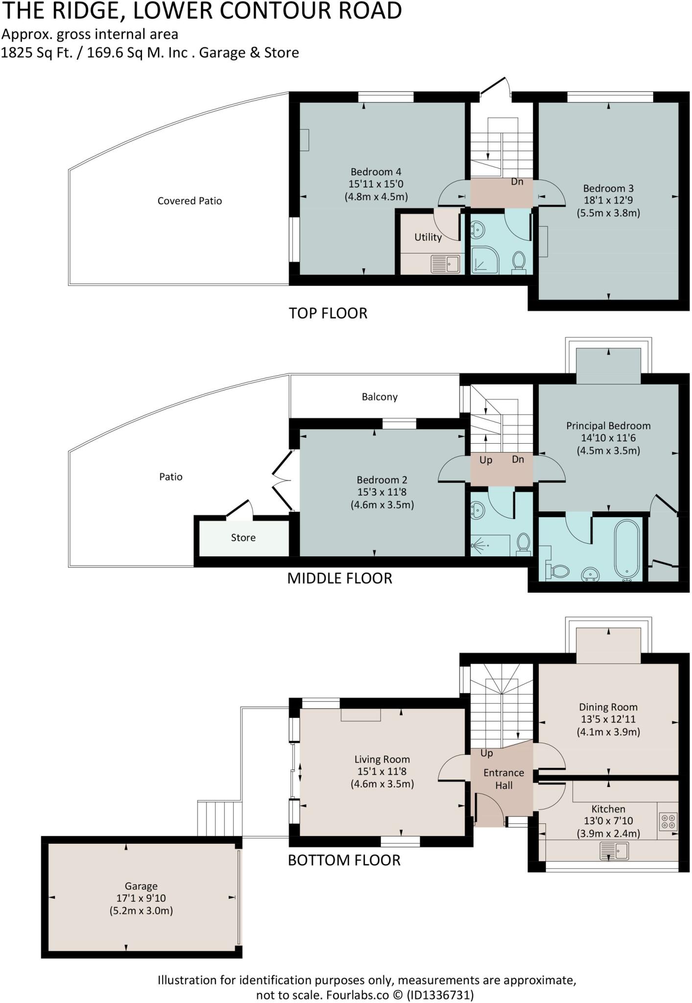 The Ridge, Kingswear, Devon floorplan