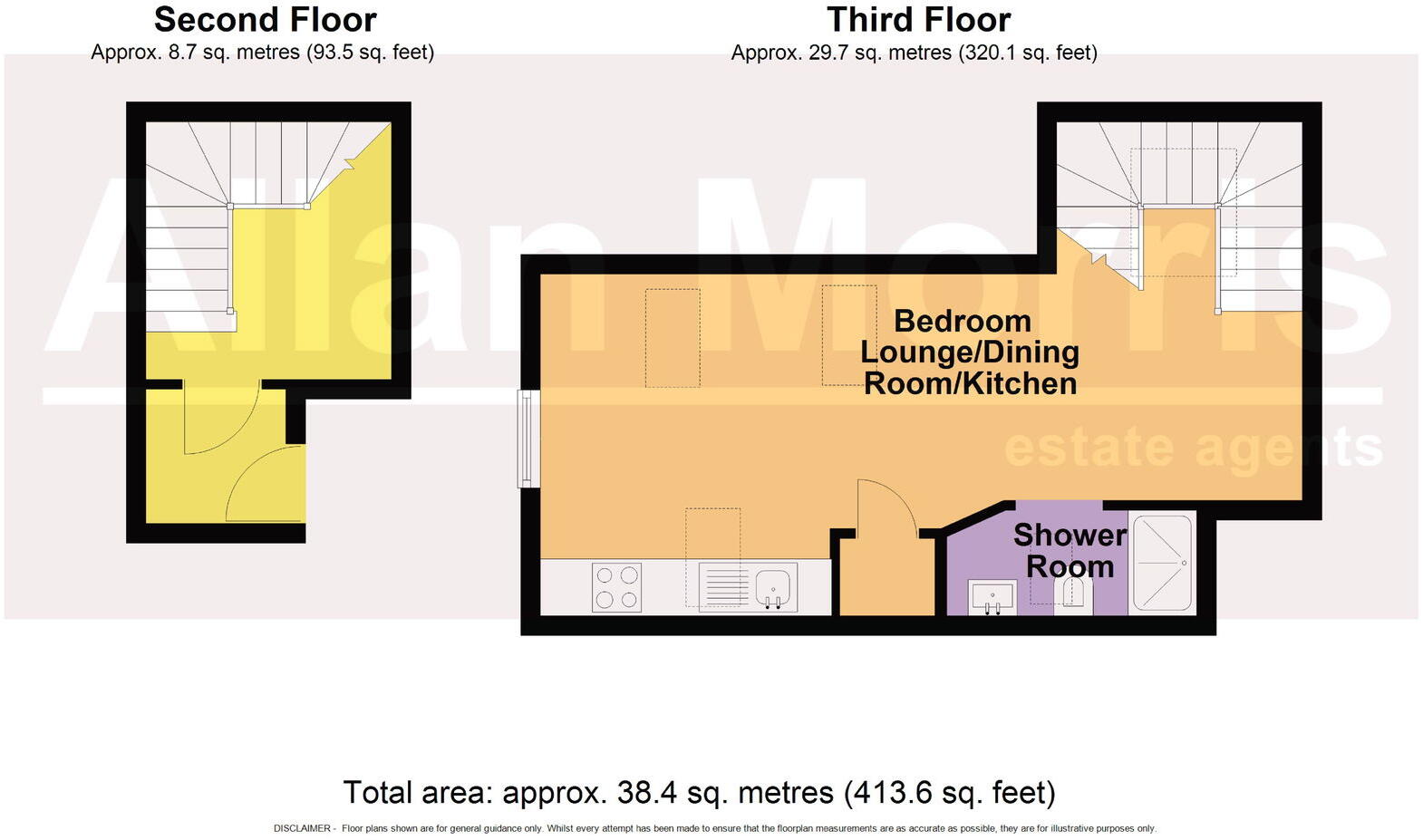 The Loft, Apartment 12, Vinegar House, Foregate Street, Worcester.  WR1 1DJ floorplan