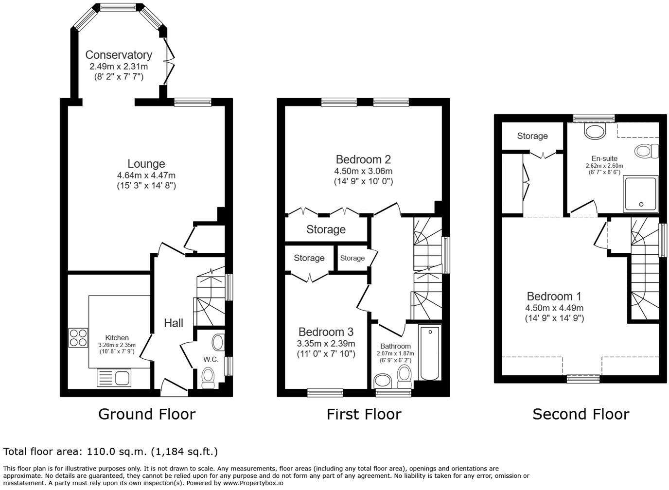 Columbine Road, Ely floorplan