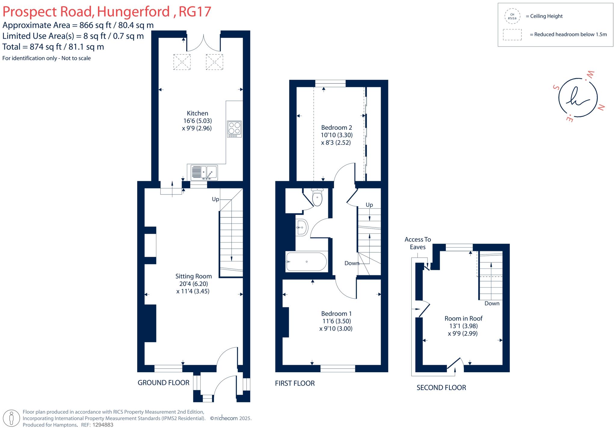 Prospect Road Hungerford RG17 floorplan