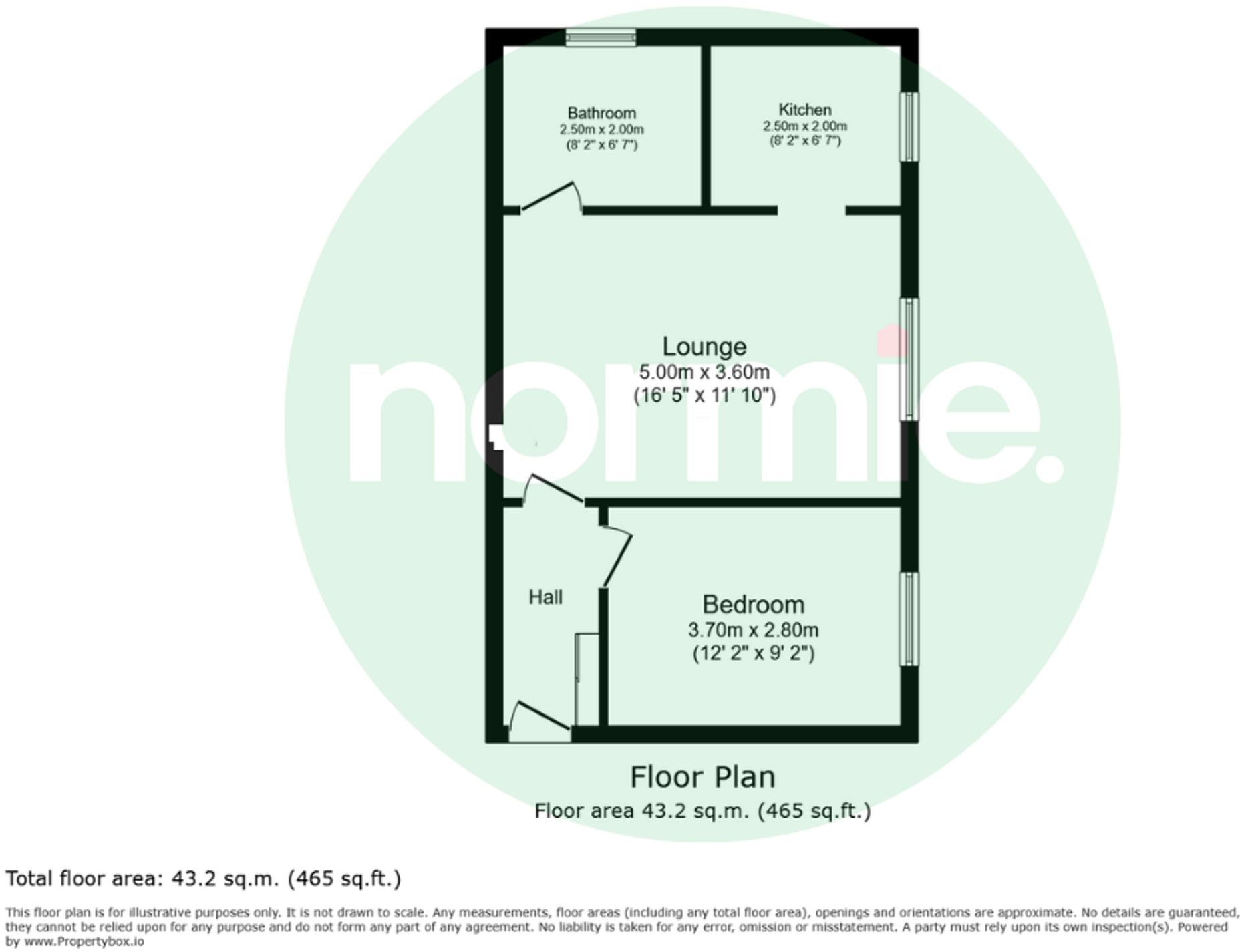 Pole Lane, Bury, BL9 floorplan