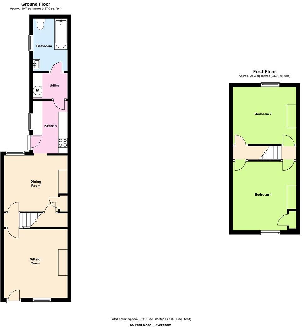 Park Road Faversham Kent floorplan