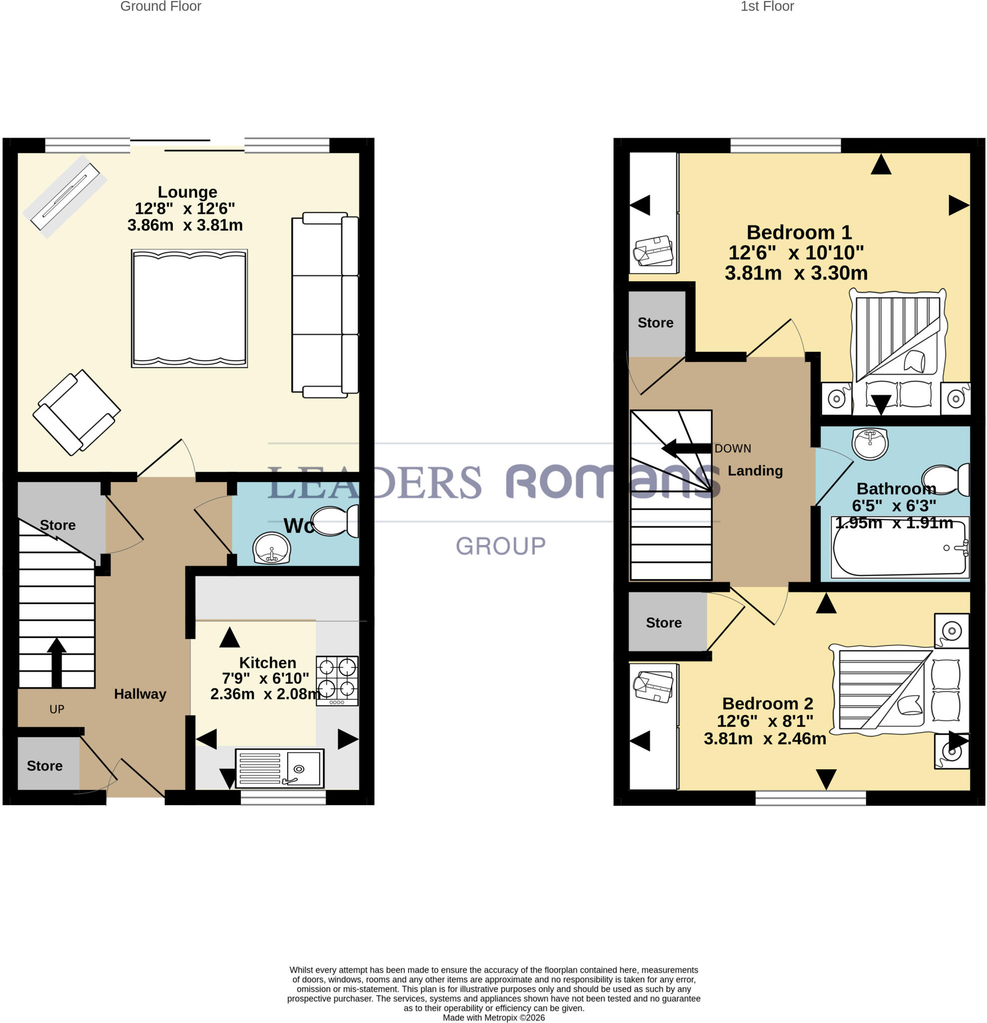 Chapel Rise, Rednal floorplan