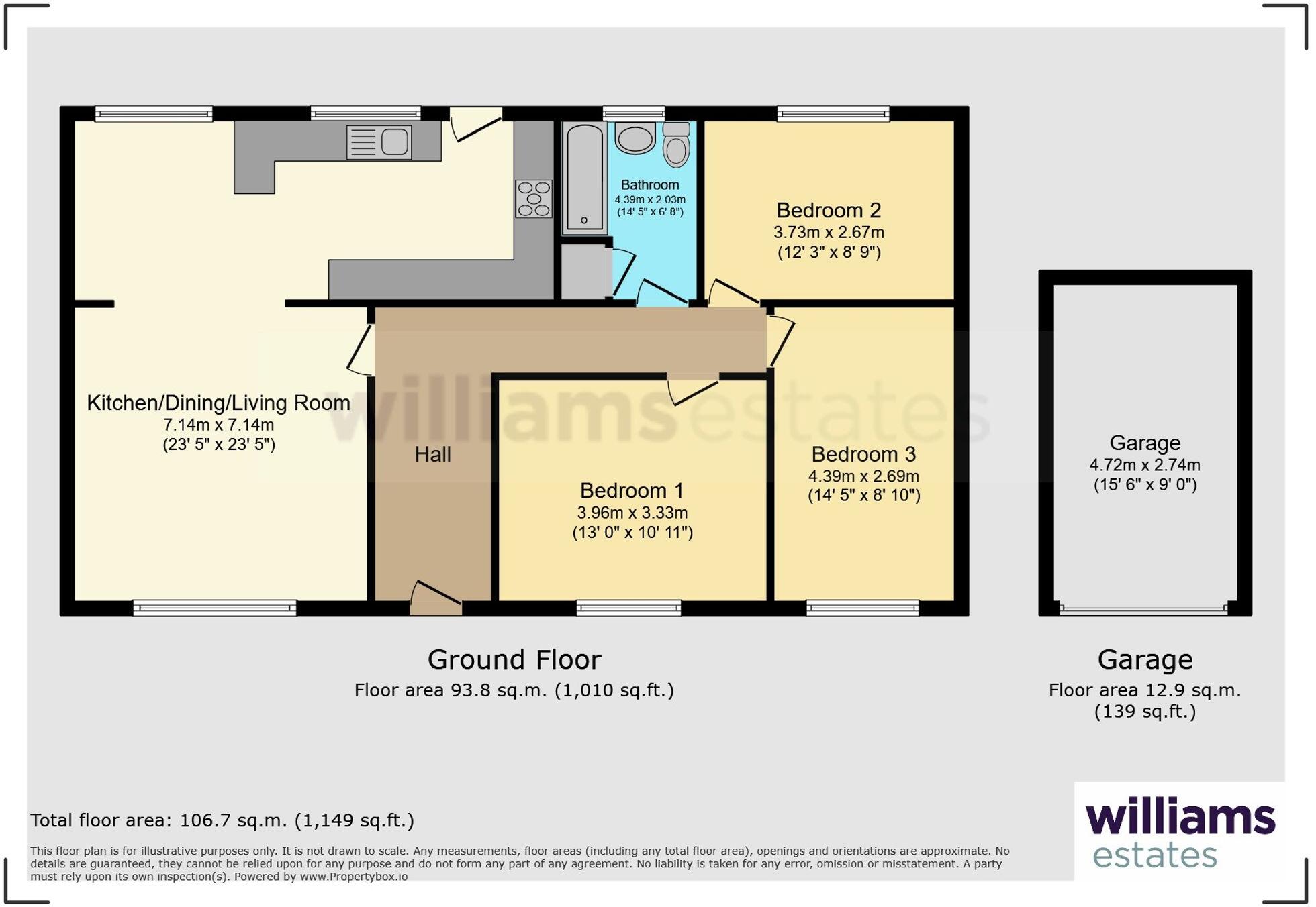 Bro Deg, Ruthin, LL15 floorplan