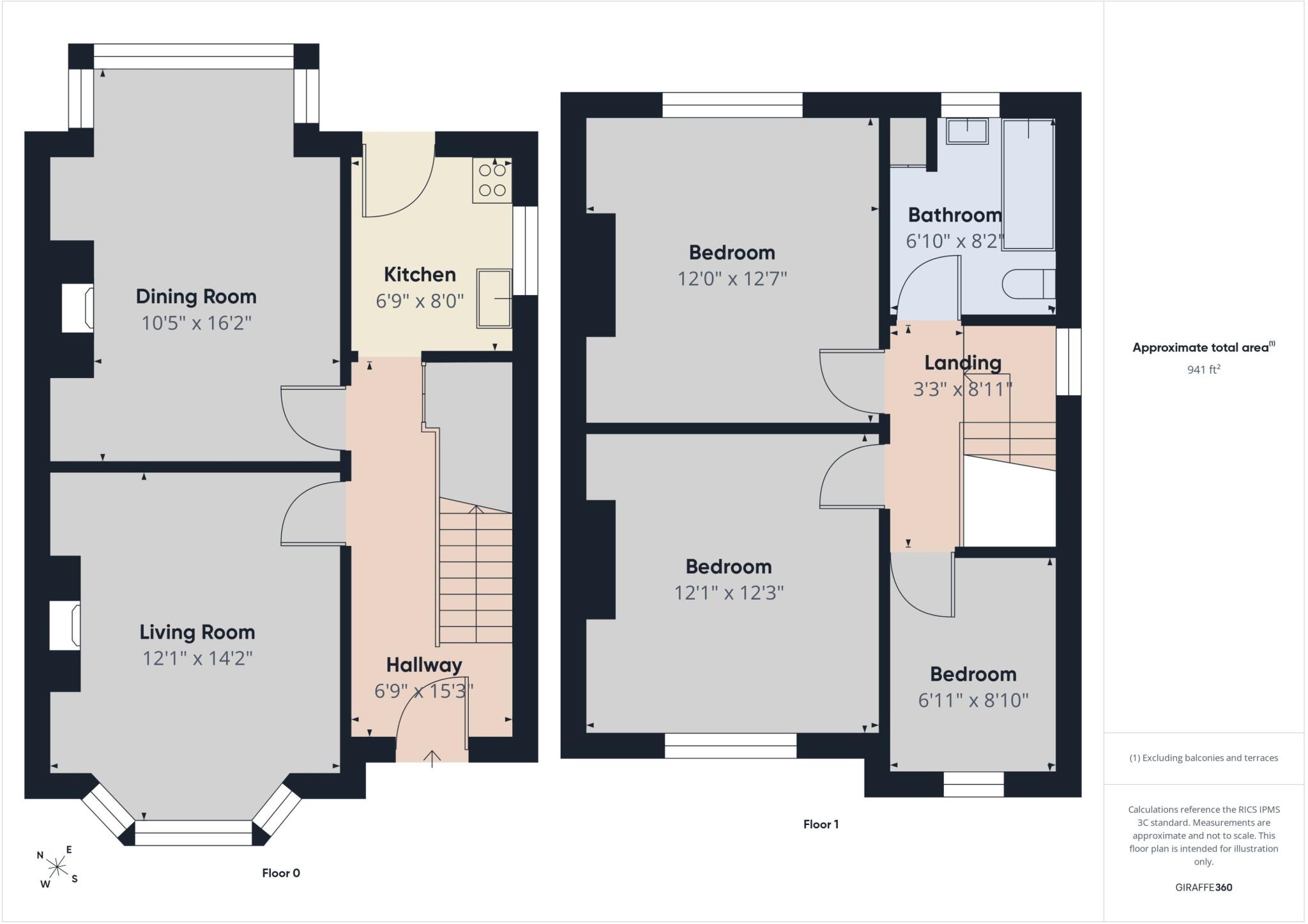 Houghton Road, Houghton, CA3 floorplan