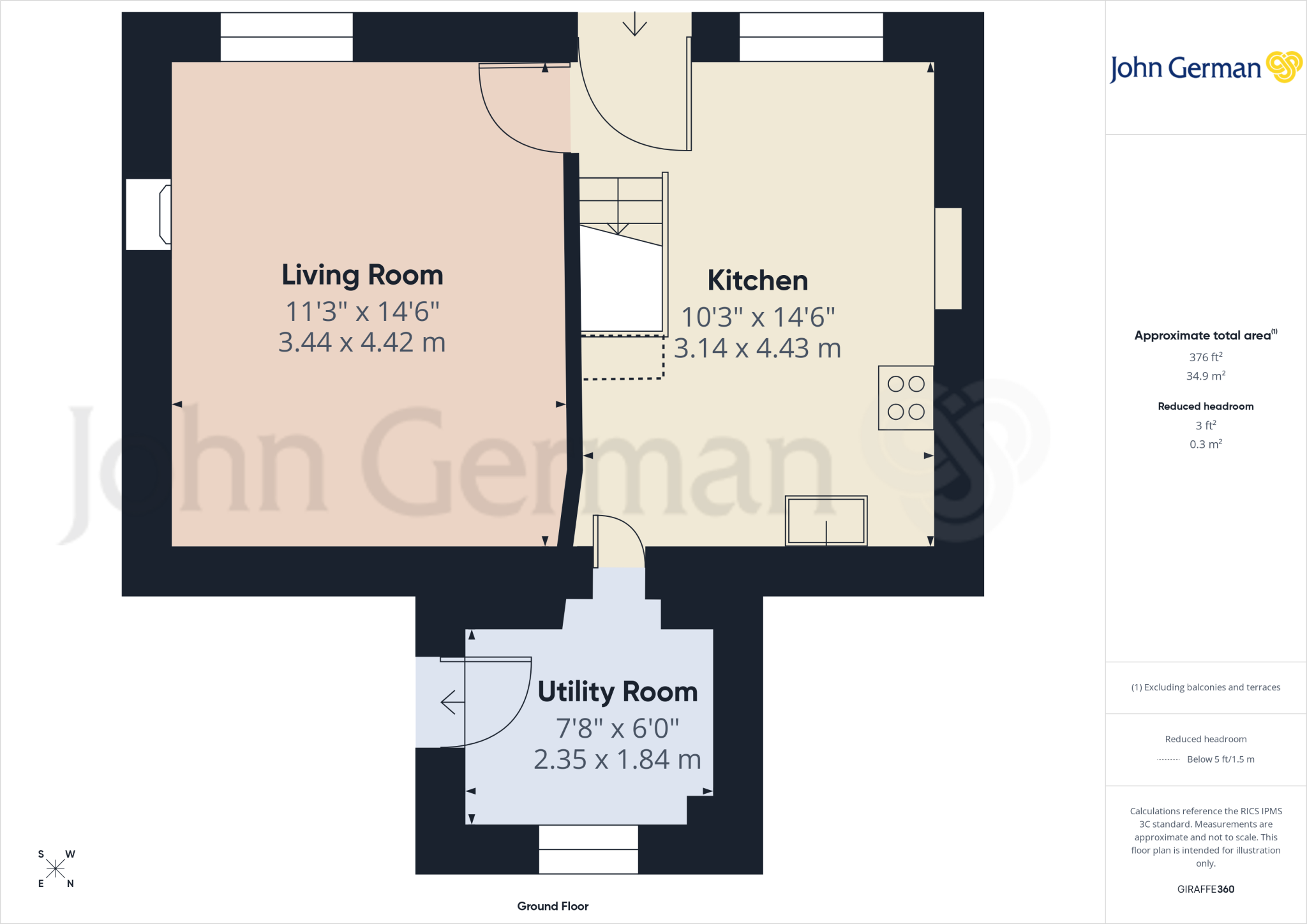 Earl Sterndale, Buxton floorplan