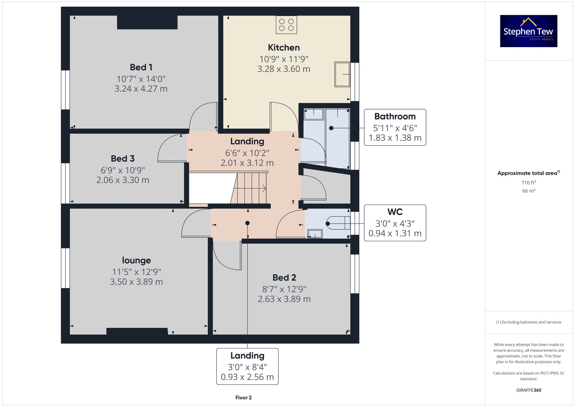 Waterloo Road, Blackpool, FY4 floorplan