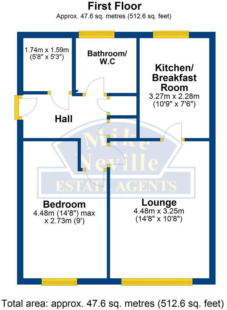 Birch Road, Rushden, Northamptonshire NN10 floorplan