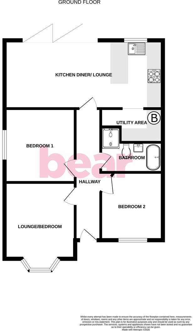 * NEWLY RENOVATED * Oakwood Avenue, Leigh-On-Sea floorplan
