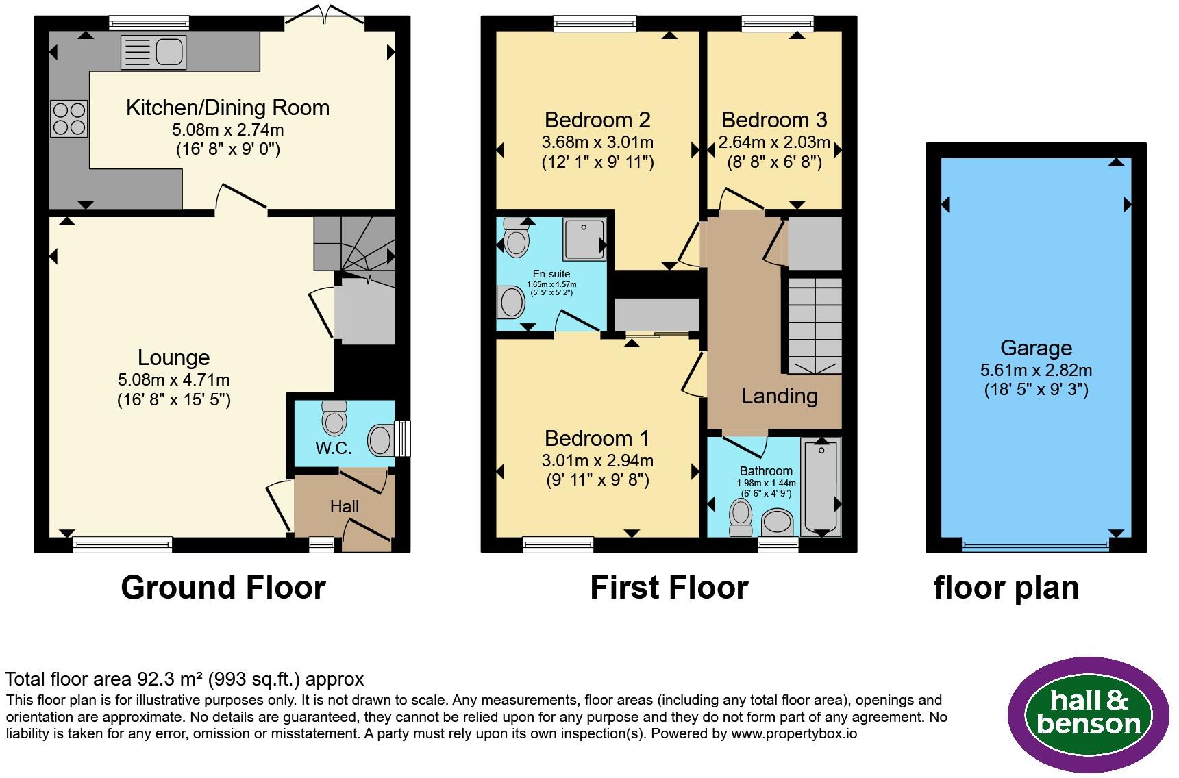 Aumonier Way, Alfreton floorplan