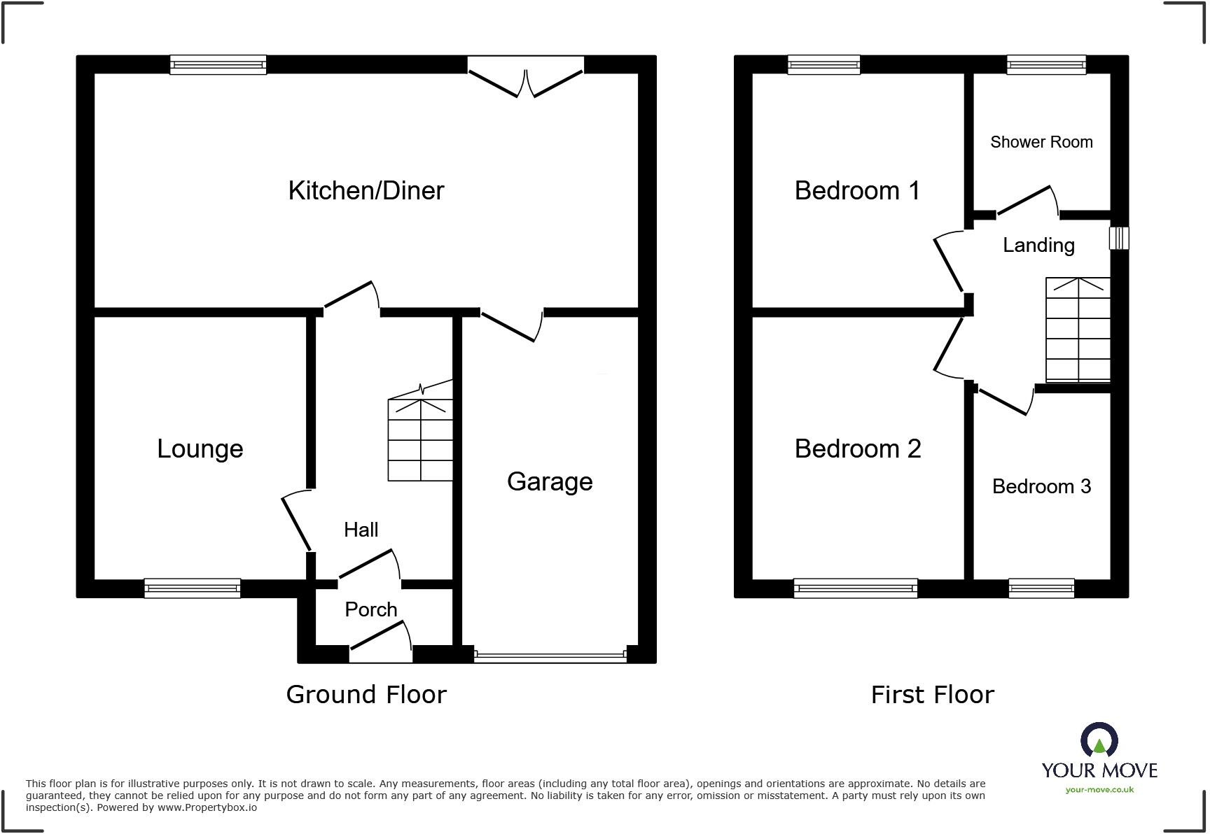 Burnmoor Avenue, Whitehaven, Cumbria, CA28 floorplan