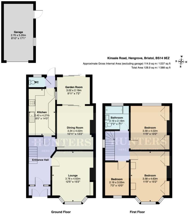 Kinsale Road, Bristol floorplan