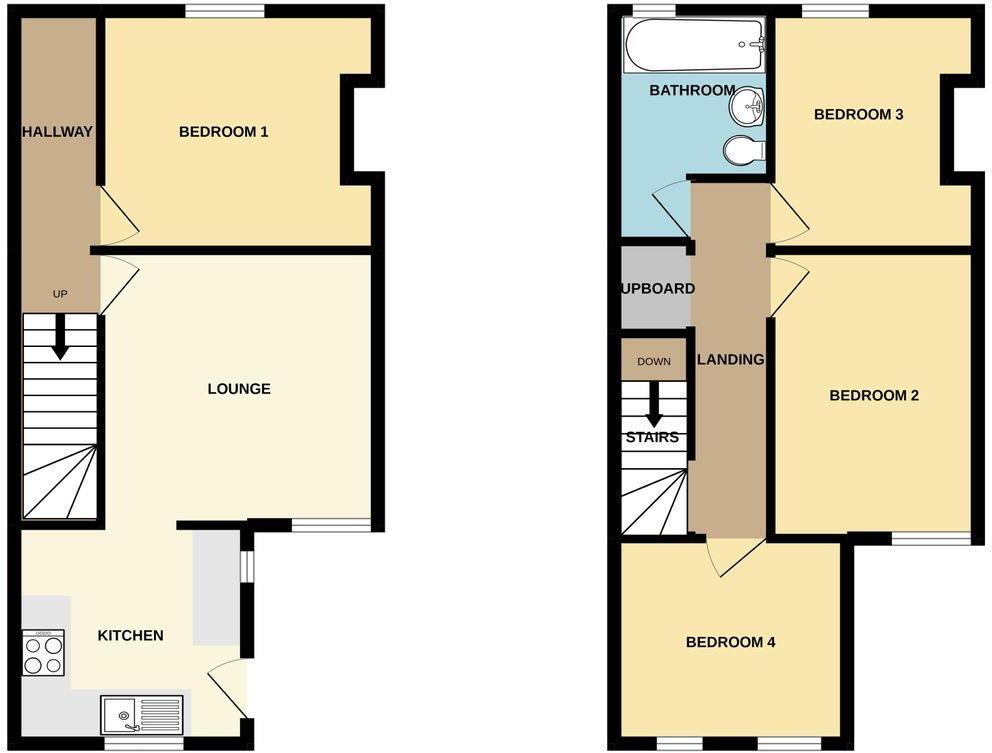 Clough Road, Sheffield floorplan