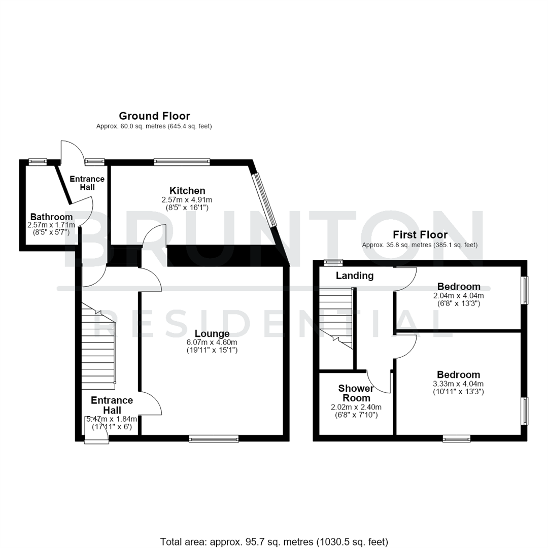 Church Way, Earsdon, Whitley Bay, NE25 floorplan