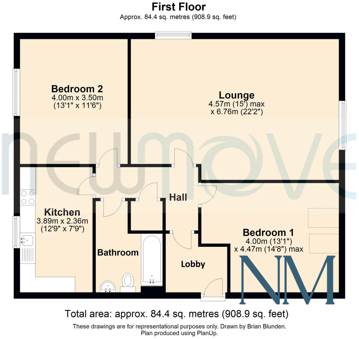 Maidenbower Square | Crawley | RH10 | New Move Estate Agency floorplan